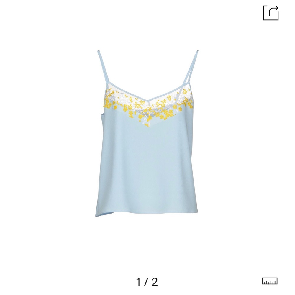 Carven Crepe Tank Top